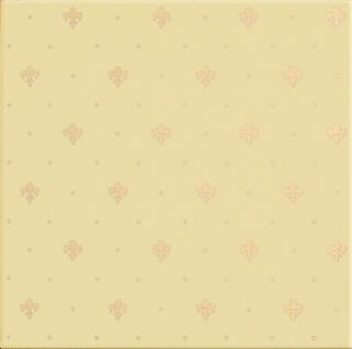 Petracers Grand Elegance gold настенная плитка Giglio Oro 24kt Su Crema 20*20