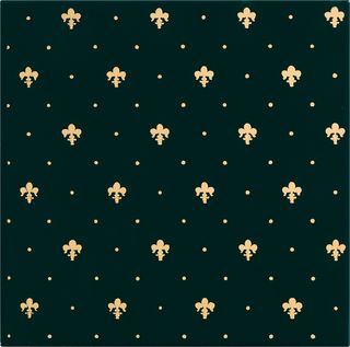 Petracers Grand Elegance gold настенная плитка Giglio Oro 24kt Su Verde 20*20