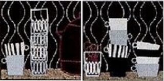 Cir & Serenissima Concept декор Breakfast Inserto S/2 Marrone 10*10