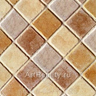 Cir & Serenissima Marble Age настенная плитка Ciottolato Mix Giallo 10*10