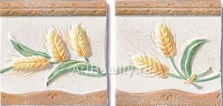 Cir & Serenissima Marble Age бордюр Fascia Grano s/2 10*10