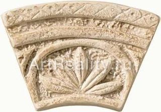 Cir & Serenissima Marble Age декор Girospecchio Olimpo Beige 15*10