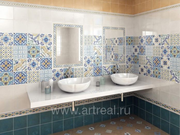 Керамическая плитка Kerama Marazzi Капри в интерьере