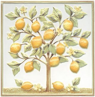 Kerama Marazzi Капри декор Capri Lemon Tree 20*20