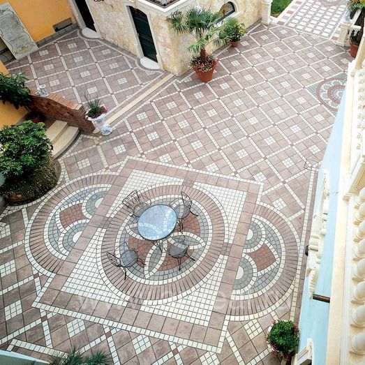 Керамогранит Atlas Concorde Dolmen в интерьере