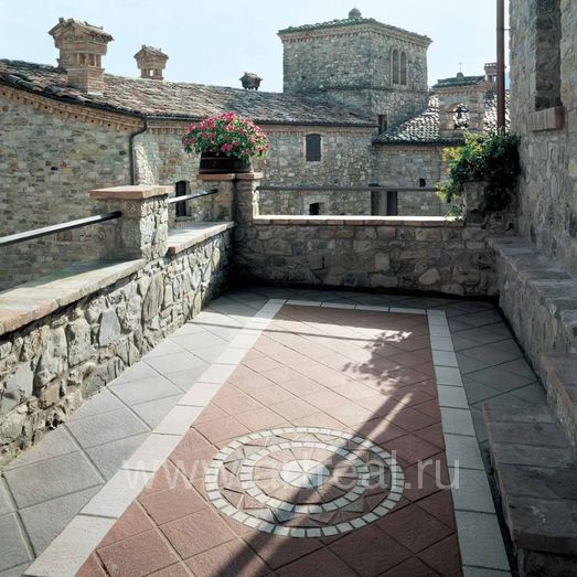 Керамогранит Atlas Concorde Dolmen в интерьере