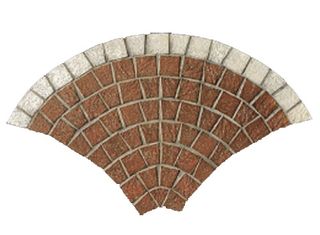 Декор Coda Di Pavone 1DRP Porfido Rosso Pavone C/4 143.5*83