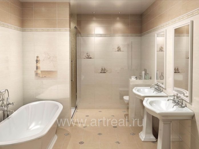 Керамическая плитка Kerama Marazzi Кампанелла в интерьере