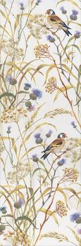 Kerama Marazzi Астория декор Astoria Birds White Rectified 25*75