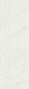 Kerama Marazzi Борсари настенная плитка Borsari White Structure Rectified 25*75