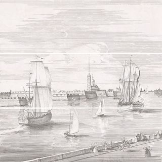 Kerama Marazzi Город на воде панно City On The Water SPb Rectified Panel 75*75