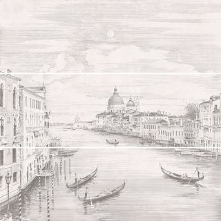 Kerama Marazzi Город на воде панно City On The Water Venezia Rectified Panel 75*75