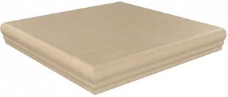 Kerama Marazzi Золотой пляж угловая ступень Corner Step Golden Beach Dark Beige 30*30