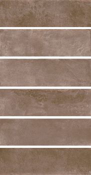 Kerama Marazzi Маттоне настенная плитка Mattone Brown 8.5*28.5