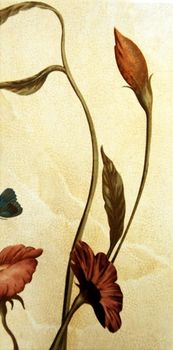 Azulejos alcor Ilusion декор ILUSION  BLANCO decor  2 25*50