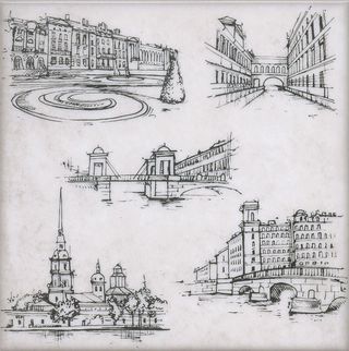 Kerama Marazzi Марчиана декор Marciana SpB 20*20