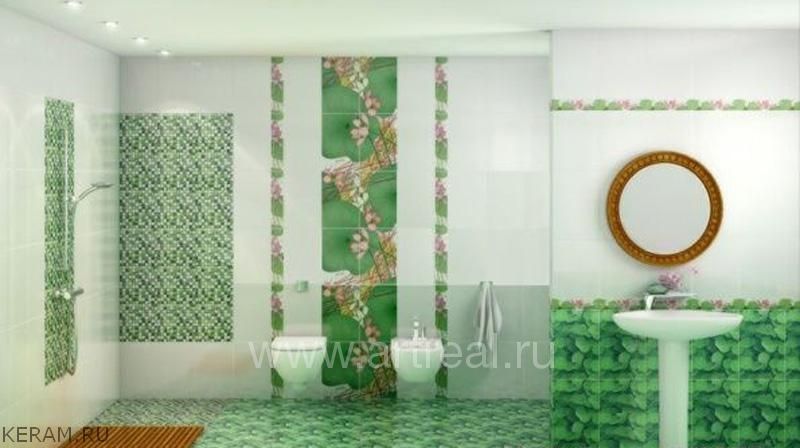 Infinity ceramic Lotus Керамическая плитка Infinity ceramic Lotus в интерьере