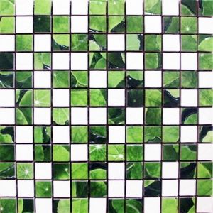 Мозаика Mosaico  Blanco-verde 30*30