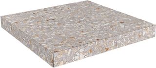 Kerama Marazzi Терраццо угловая ступень Glued Corner Step Terrazzo Beige 33*33