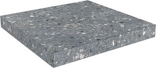 Kerama Marazzi Терраццо угловая ступень Glued Corner Step Terrazzo Dark Grey 33*33
