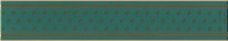 Kerama Marazzi Фонтанка бордюр Fontanka Green 40*7.2