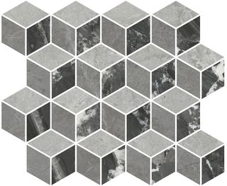 Kerama Marazzi Риальто настенная плитка Декор 1 мозаичный глянцевый 45*37.5*10