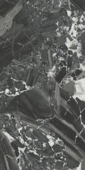 Kerama Marazzi Риальто настенная плитка Чёрный глянцевый обрезной 40*80*10