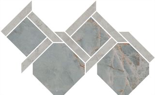 Kerama Marazzi Риальто декор Декор 2 наборный лаппатированный 48*29.5*9