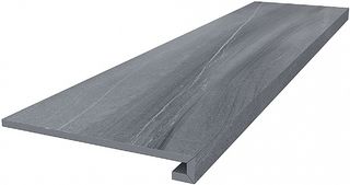 Kerama Marazzi Роверелла фронтальная ступень Glued Step Roverella Grey 33*119.5
