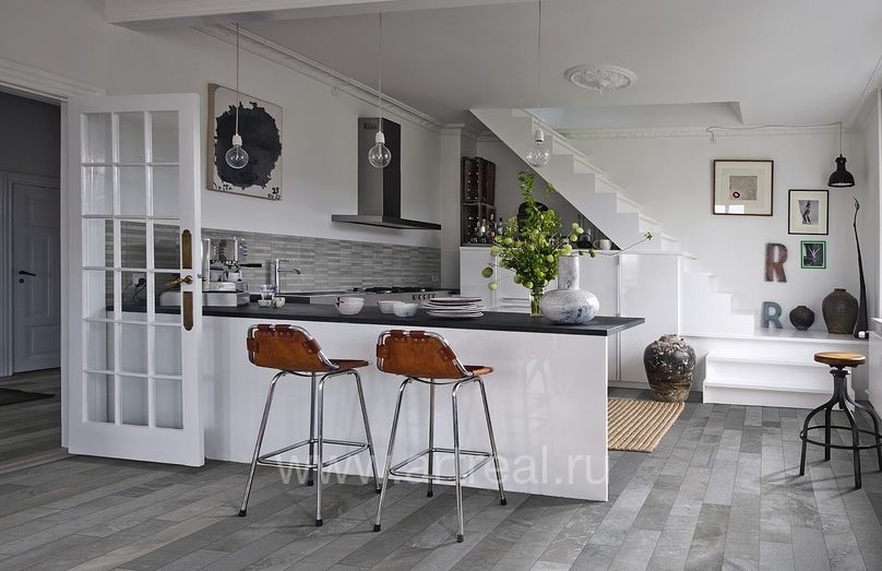 Керамогранит 41zero42 Burlington в интерьере