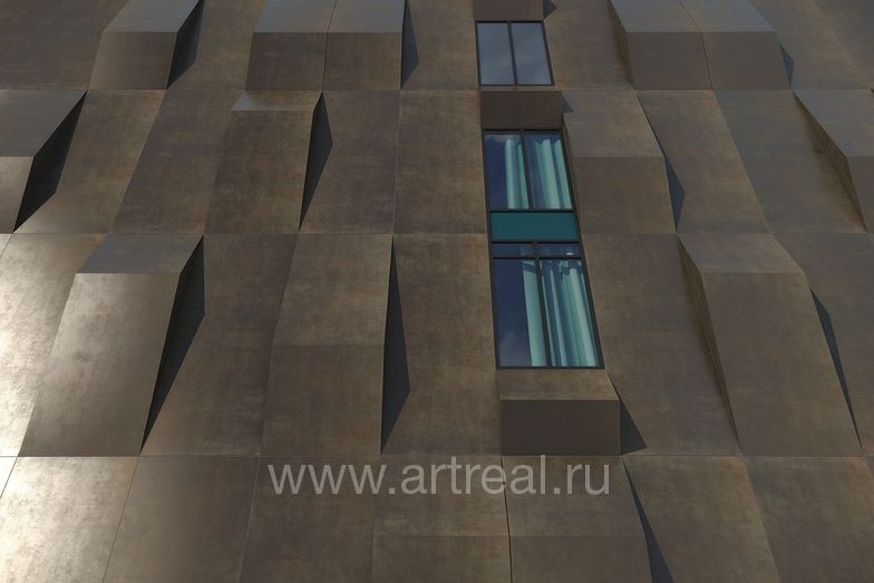 Urbatek Xlight Rust Керамогранит Urbatek Xlight Rust в интерьере