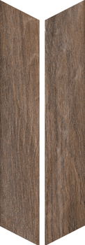 Rondine Vintage керамогранит Brune Chevron 7.5*40.7