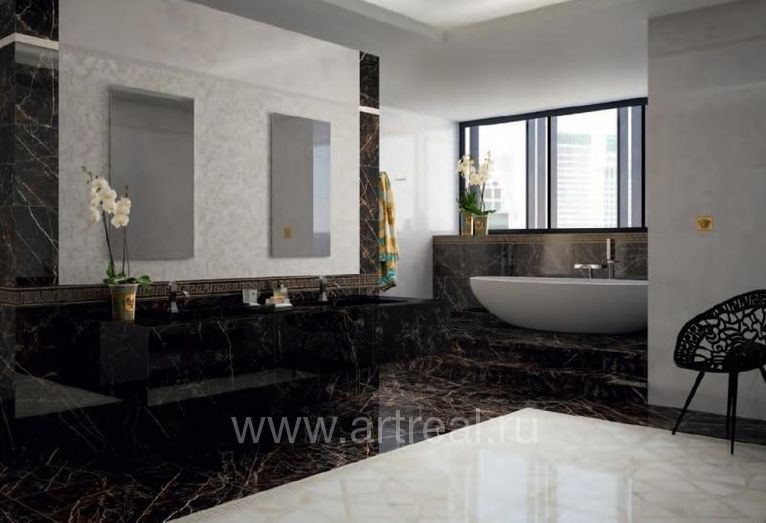 Керамогранит Versace Emote в интерьере