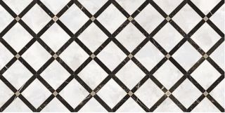 Versace Emote декор Intrenccio Bianco/Nero 39*78