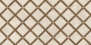 Versace Emote декор Intreccio Crema/Marrone 39*78