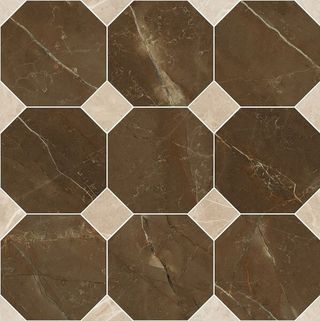 Versace Emote мозаика Mos. Ottagono Pulpis Marrone 39*39