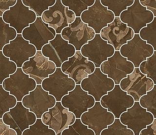 Versace Emote мозаика Mos. Arabescato Pulpis Marrone 35*35