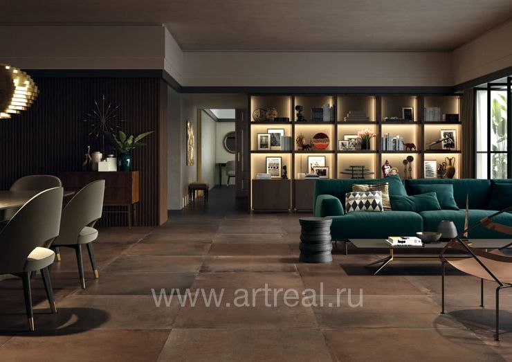 Керамогранит La Faenza Cottofaenza в интерьере