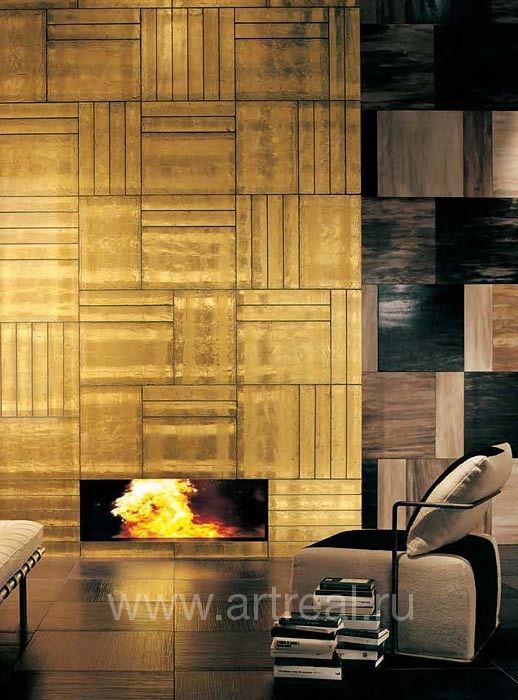 Интерьер керамической плитки Gold итальянской фабрики Rex (Италия)