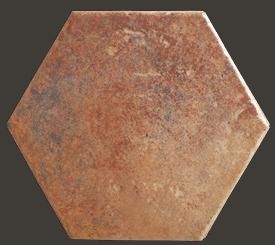 Gambarelli Giardinello Esagonetta напольная плитка Lato Rosso 20*17.3