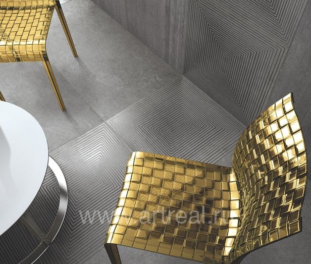 Керамогранит Casalgrande Padana Cemento в интерьере