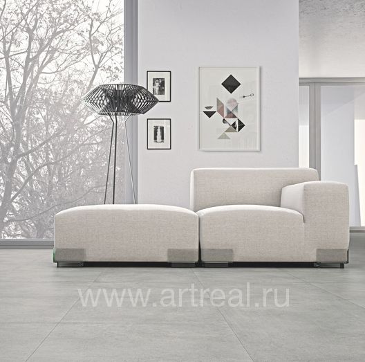 Керамогранит Casalgrande Padana Cemento в интерьере