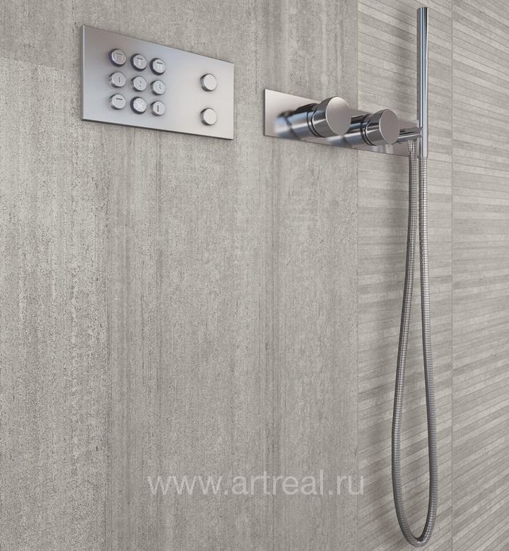 Керамогранит Casalgrande Padana Cemento в интерьере