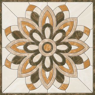 Lord ceramica Dolomia декор Rosone Gotico Freddo 49*49