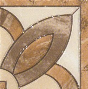 Lord ceramica Dolomia декор Tozzetto Gotico Caldo 7*7