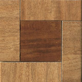 Cir & serenissima Taiga напольная плитка Inserto Taiga Iroko-Ciliegio 17.2*17.2