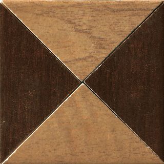 Cir & serenissima Taiga декор Tozzetto Taiga Iroko-Morado 8.6*8.6