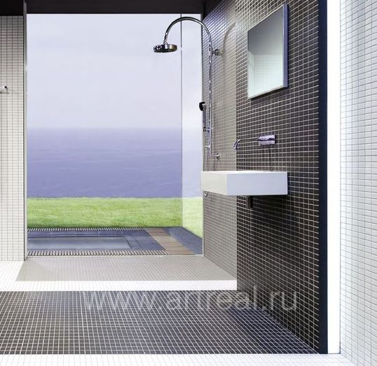 Клинкер Rosa gres Concept в интерьере