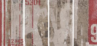 ABK Docks декор Dec.Murales Silver Mix4 Rett 30*60