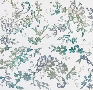 La fabbrica Montenapoleone декор Dec Ajour Bianco Musa Set2 60*30